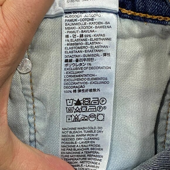 Levi's 505 Jeans Mens 40 x 30 Straight Leg Regular Fit Medium Wash Denim Pants - Picture 10 of 10